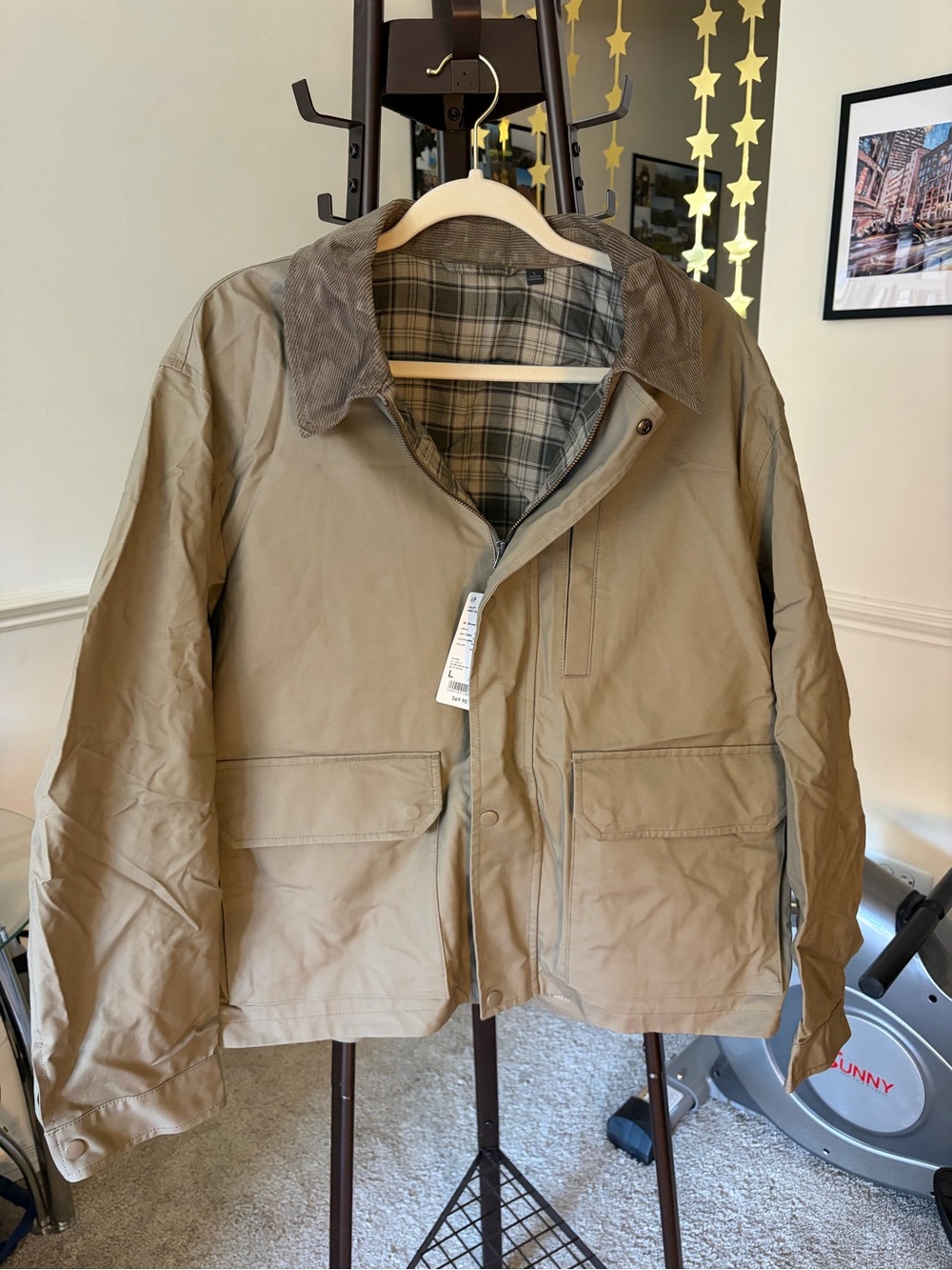 Uniqlo Khaki Utility Jacket